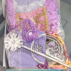 Purple and Pink Sequin Princess Costume Set